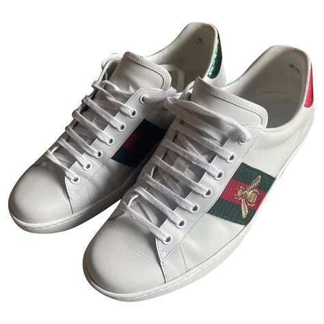 gucci bee ace sticker|Gucci ace sneakers.